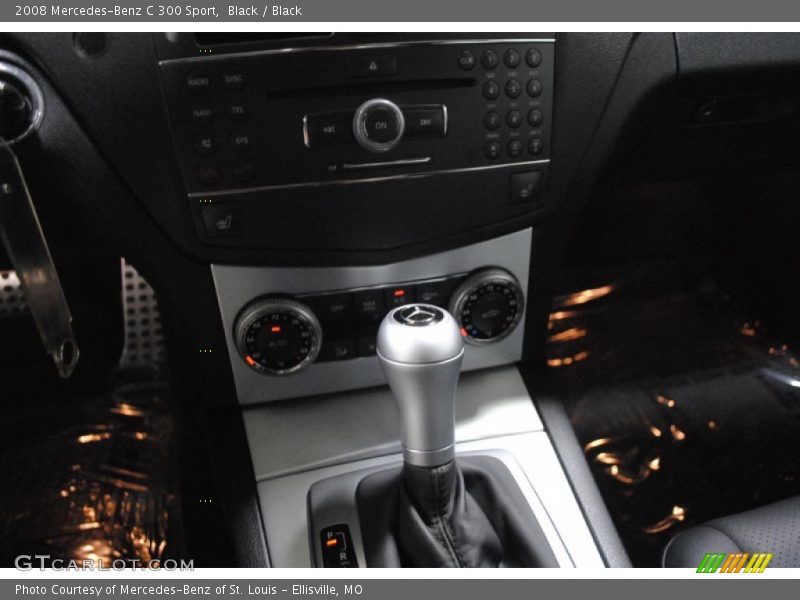 Black / Black 2008 Mercedes-Benz C 300 Sport