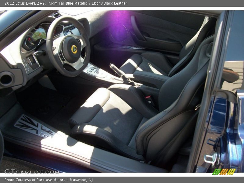  2012 Evora 2+2 Ebony Black Leather Interior