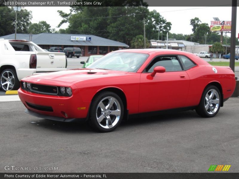 TorRed / Dark Slate Gray 2010 Dodge Challenger R/T