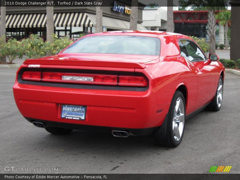 TorRed / Dark Slate Gray 2010 Dodge Challenger R/T