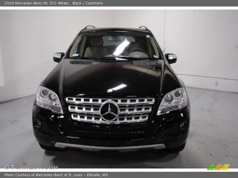 Black / Cashmere 2009 Mercedes-Benz ML 350 4Matic