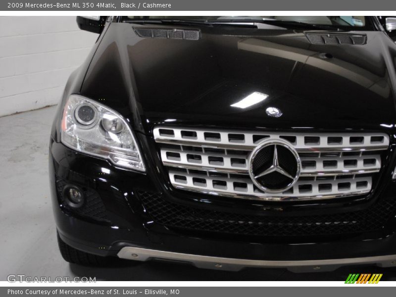 Black / Cashmere 2009 Mercedes-Benz ML 350 4Matic