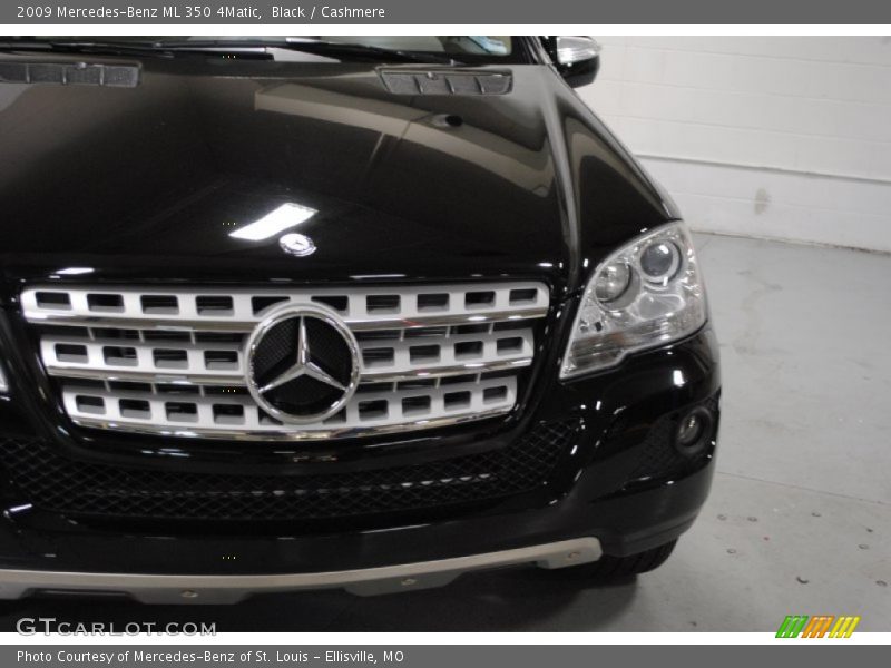 Black / Cashmere 2009 Mercedes-Benz ML 350 4Matic