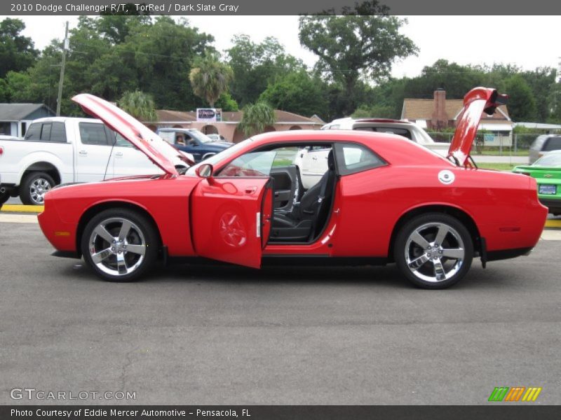 TorRed / Dark Slate Gray 2010 Dodge Challenger R/T