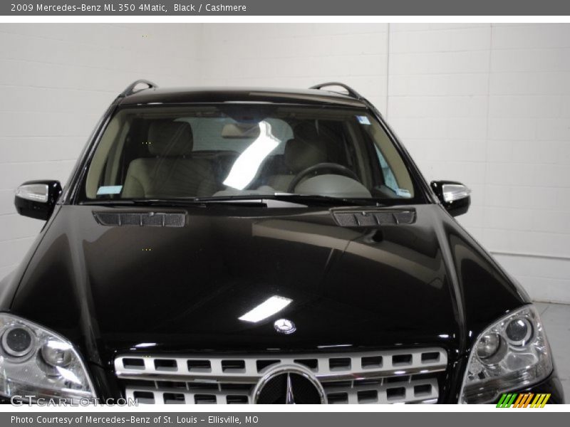 Black / Cashmere 2009 Mercedes-Benz ML 350 4Matic