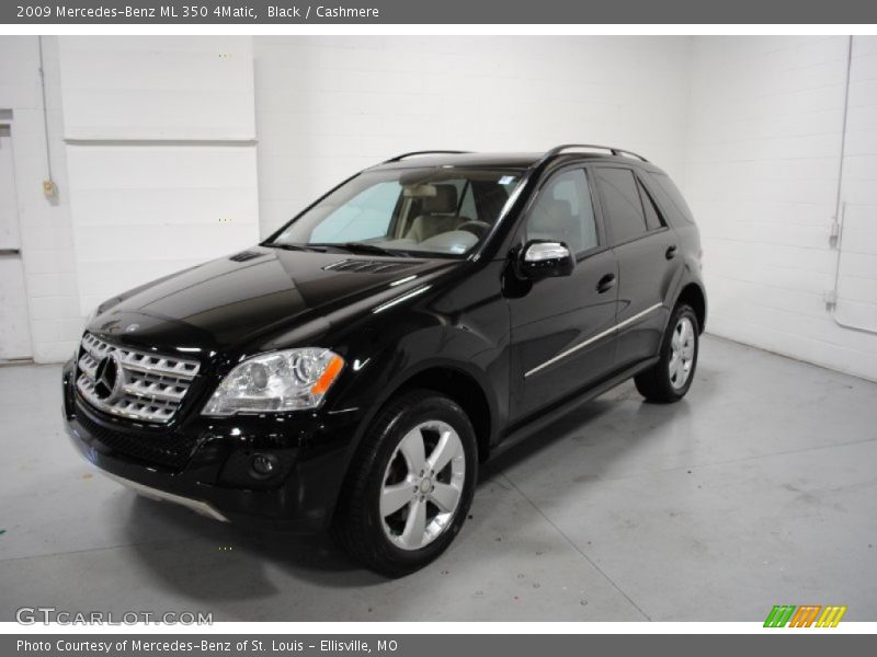 Black / Cashmere 2009 Mercedes-Benz ML 350 4Matic