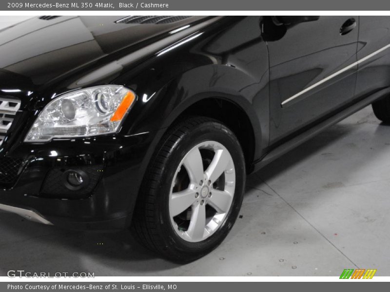 Black / Cashmere 2009 Mercedes-Benz ML 350 4Matic
