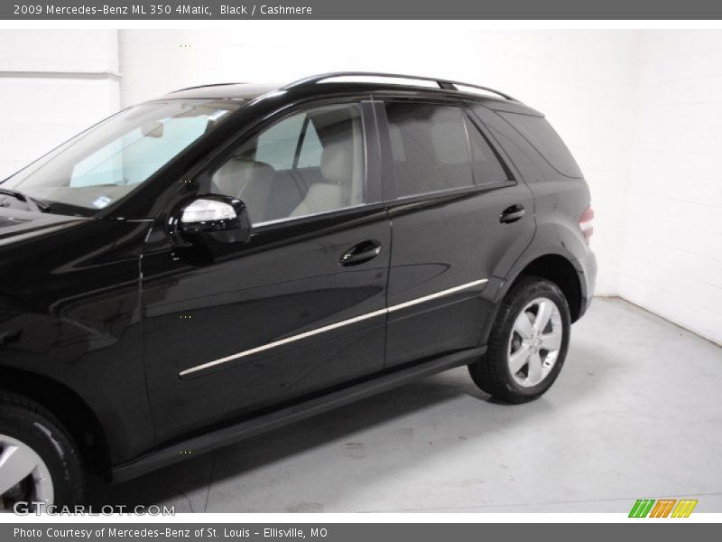 Black / Cashmere 2009 Mercedes-Benz ML 350 4Matic
