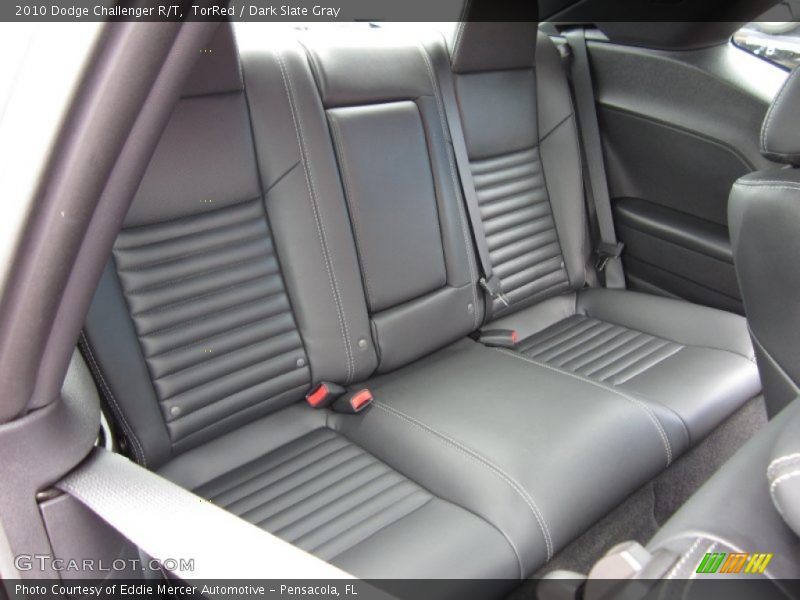 Rear Seat of 2010 Challenger R/T