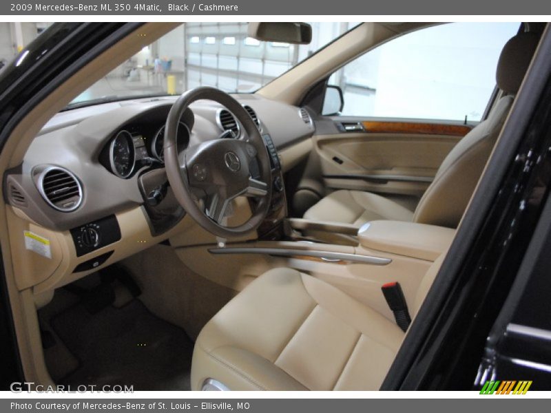 Black / Cashmere 2009 Mercedes-Benz ML 350 4Matic