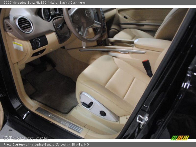 Black / Cashmere 2009 Mercedes-Benz ML 350 4Matic