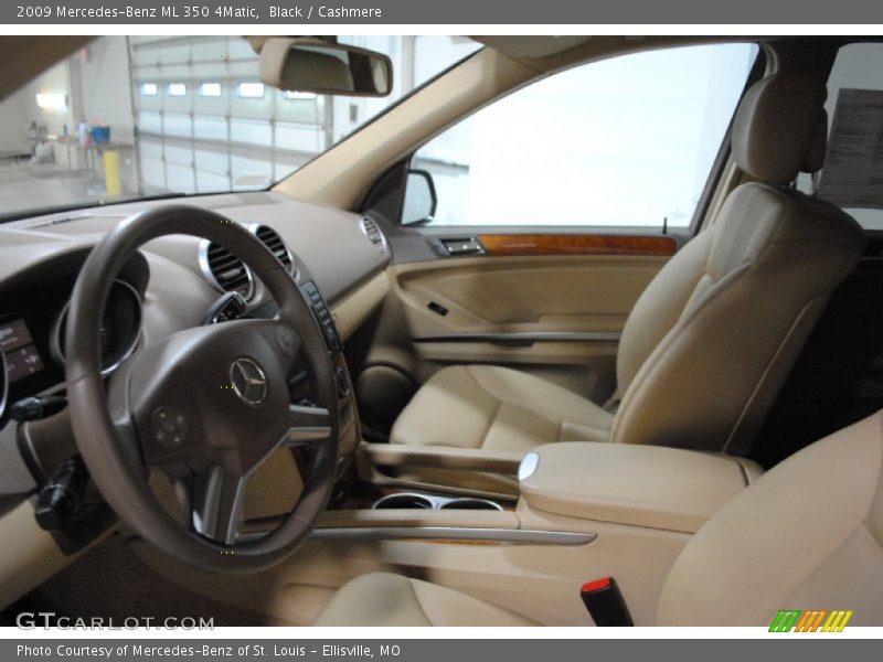 Black / Cashmere 2009 Mercedes-Benz ML 350 4Matic