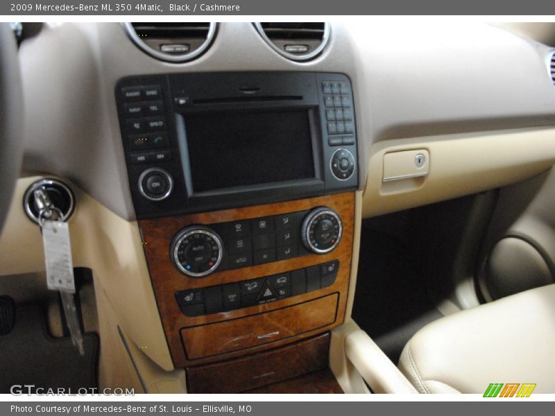 Black / Cashmere 2009 Mercedes-Benz ML 350 4Matic