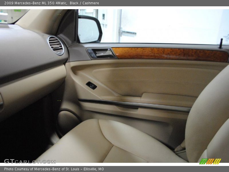 Black / Cashmere 2009 Mercedes-Benz ML 350 4Matic