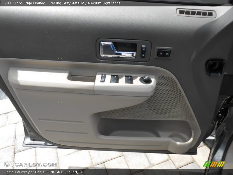 Sterling Grey Metallic / Medium Light Stone 2010 Ford Edge Limited