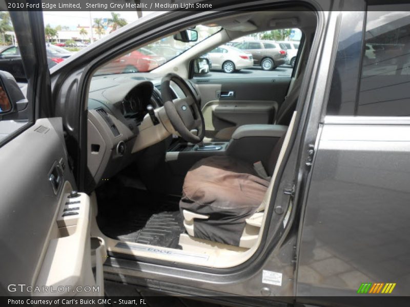 Sterling Grey Metallic / Medium Light Stone 2010 Ford Edge Limited