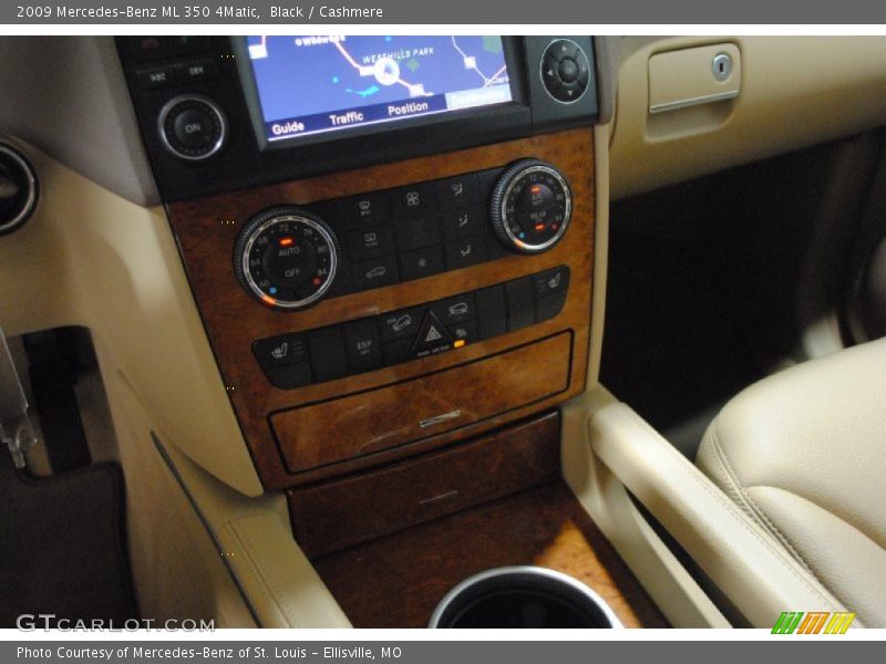 Black / Cashmere 2009 Mercedes-Benz ML 350 4Matic