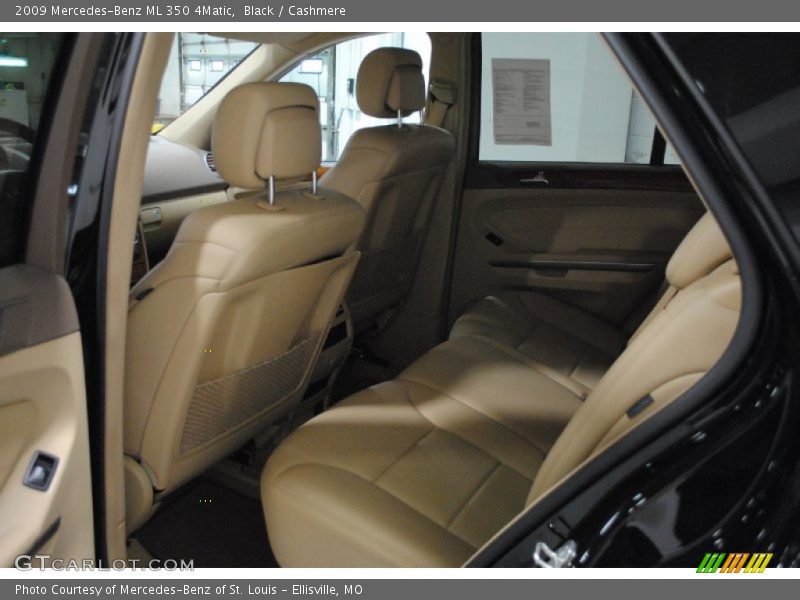 Black / Cashmere 2009 Mercedes-Benz ML 350 4Matic