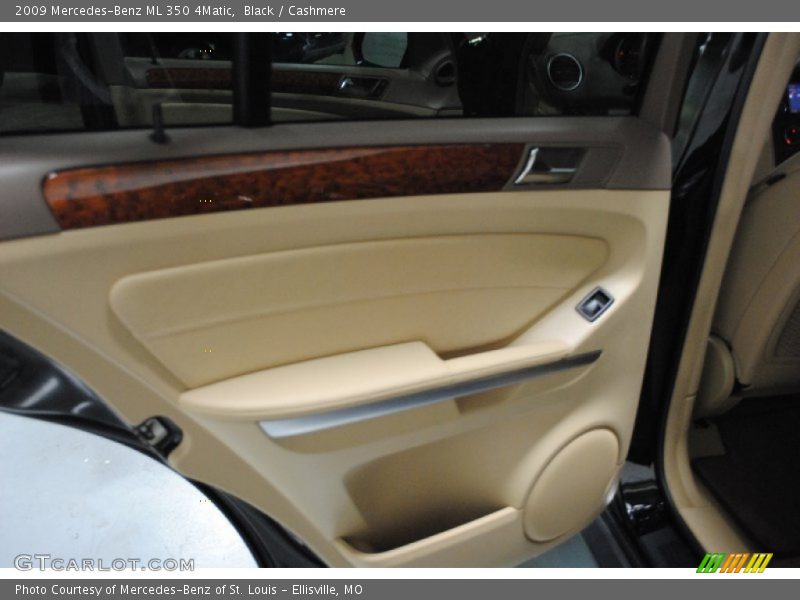 Black / Cashmere 2009 Mercedes-Benz ML 350 4Matic