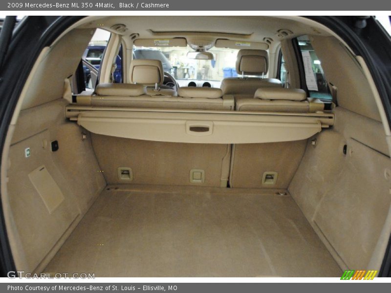 Black / Cashmere 2009 Mercedes-Benz ML 350 4Matic