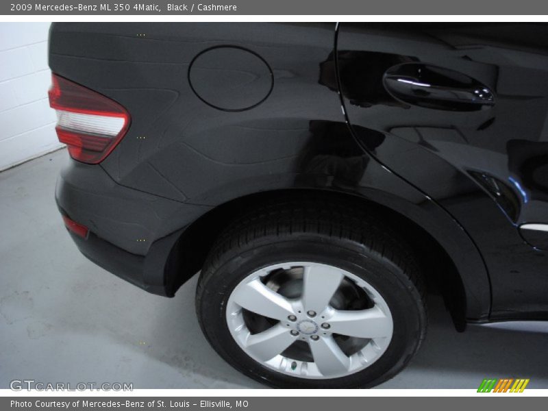 Black / Cashmere 2009 Mercedes-Benz ML 350 4Matic