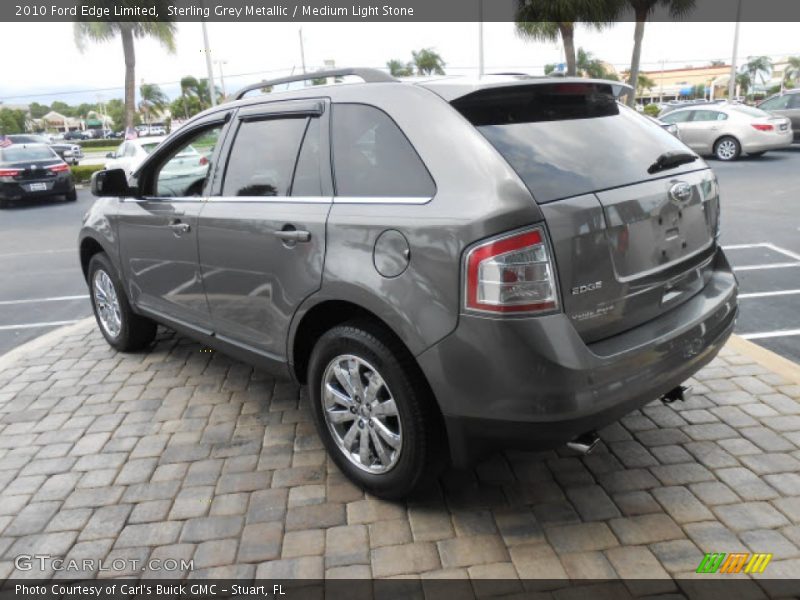 Sterling Grey Metallic / Medium Light Stone 2010 Ford Edge Limited