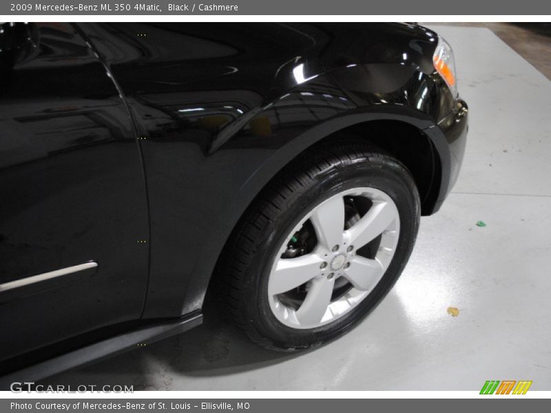 Black / Cashmere 2009 Mercedes-Benz ML 350 4Matic