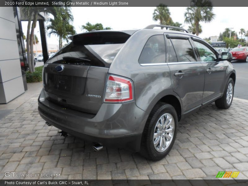 Sterling Grey Metallic / Medium Light Stone 2010 Ford Edge Limited