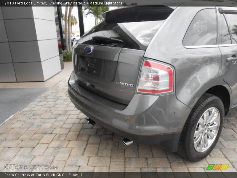 Sterling Grey Metallic / Medium Light Stone 2010 Ford Edge Limited