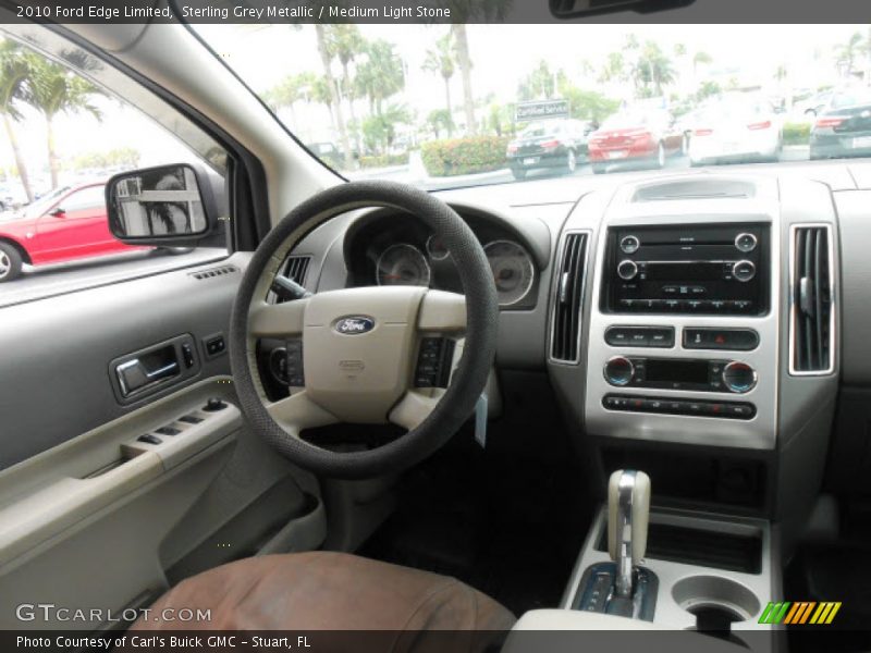 Sterling Grey Metallic / Medium Light Stone 2010 Ford Edge Limited