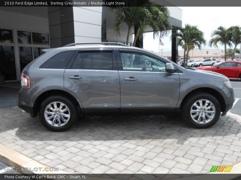 Sterling Grey Metallic / Medium Light Stone 2010 Ford Edge Limited