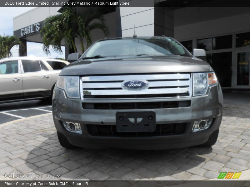 Sterling Grey Metallic / Medium Light Stone 2010 Ford Edge Limited