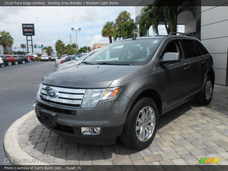 Sterling Grey Metallic / Medium Light Stone 2010 Ford Edge Limited