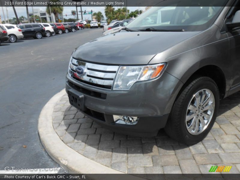 Sterling Grey Metallic / Medium Light Stone 2010 Ford Edge Limited