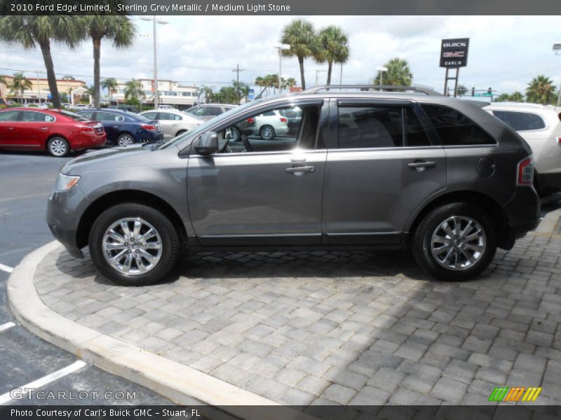 Sterling Grey Metallic / Medium Light Stone 2010 Ford Edge Limited