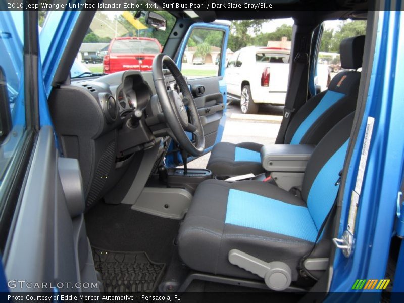  2010 Wrangler Unlimited Islander Edition 4x4 Dark Slate Gray/Blue Interior
