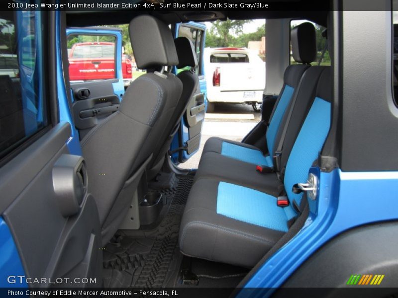  2010 Wrangler Unlimited Islander Edition 4x4 Dark Slate Gray/Blue Interior