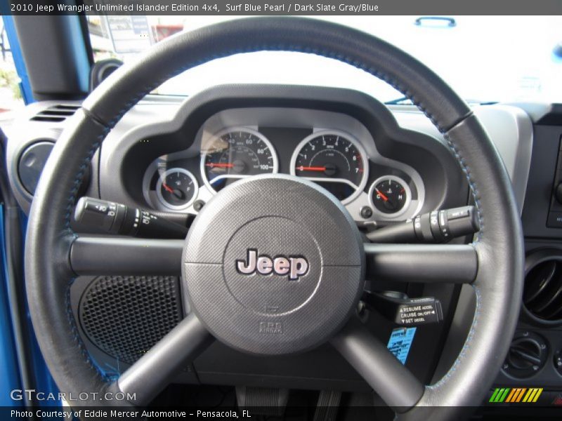  2010 Wrangler Unlimited Islander Edition 4x4 Steering Wheel