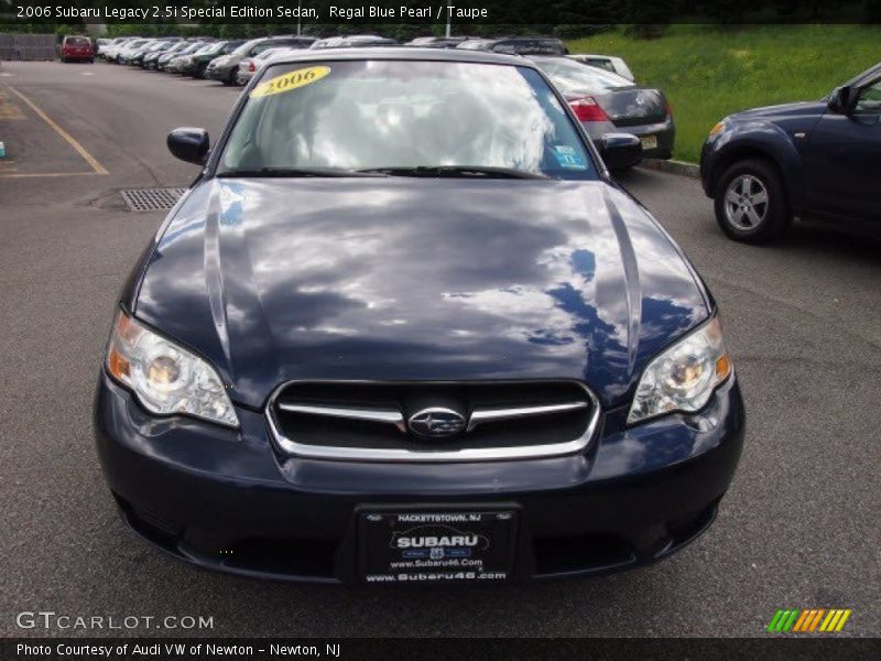 Regal Blue Pearl / Taupe 2006 Subaru Legacy 2.5i Special Edition Sedan