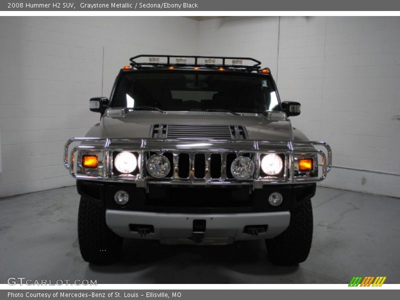 Graystone Metallic / Sedona/Ebony Black 2008 Hummer H2 SUV