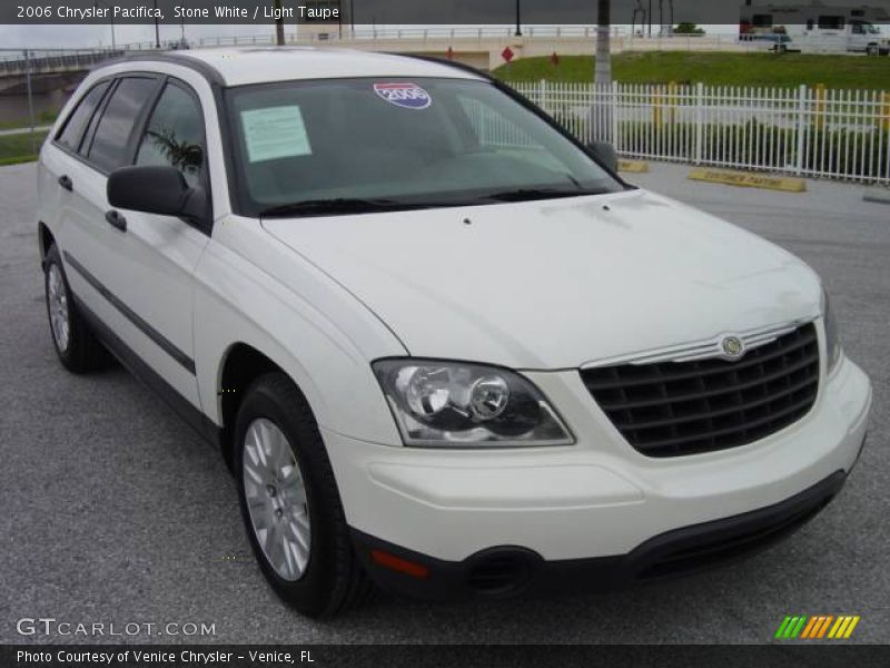 Stone White / Light Taupe 2006 Chrysler Pacifica