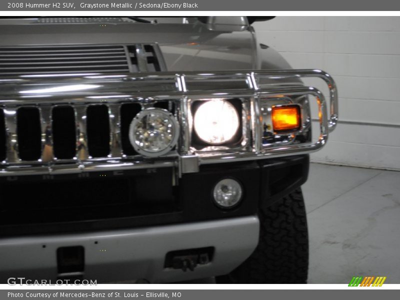 Graystone Metallic / Sedona/Ebony Black 2008 Hummer H2 SUV