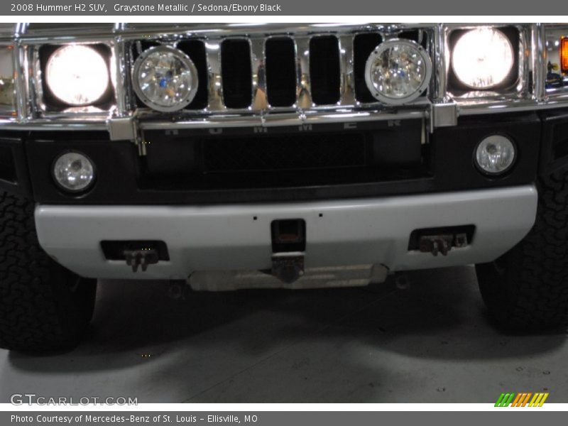Graystone Metallic / Sedona/Ebony Black 2008 Hummer H2 SUV
