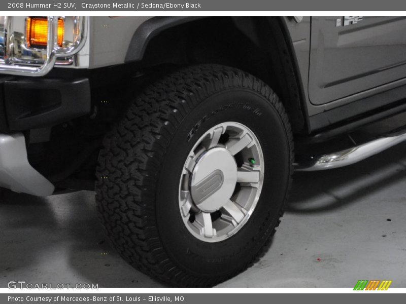 Graystone Metallic / Sedona/Ebony Black 2008 Hummer H2 SUV