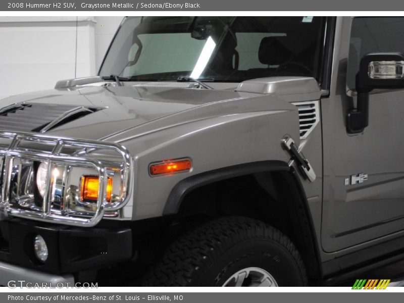 Graystone Metallic / Sedona/Ebony Black 2008 Hummer H2 SUV