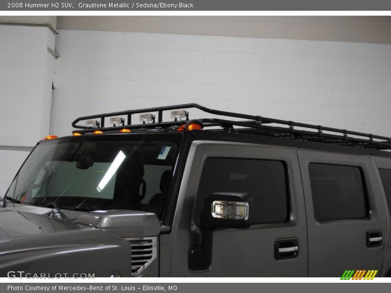 Graystone Metallic / Sedona/Ebony Black 2008 Hummer H2 SUV