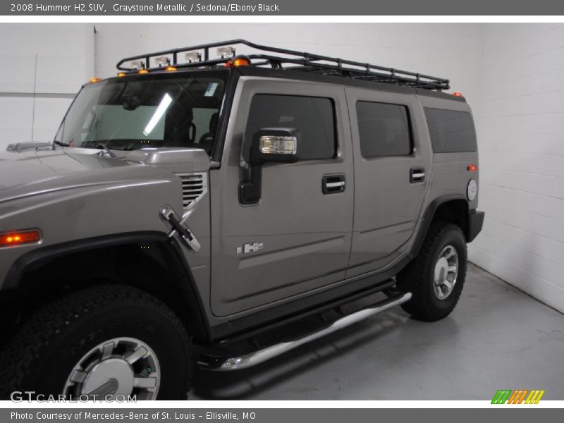 Graystone Metallic / Sedona/Ebony Black 2008 Hummer H2 SUV
