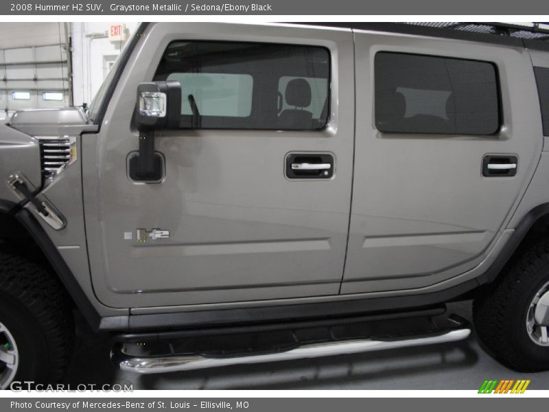 Graystone Metallic / Sedona/Ebony Black 2008 Hummer H2 SUV