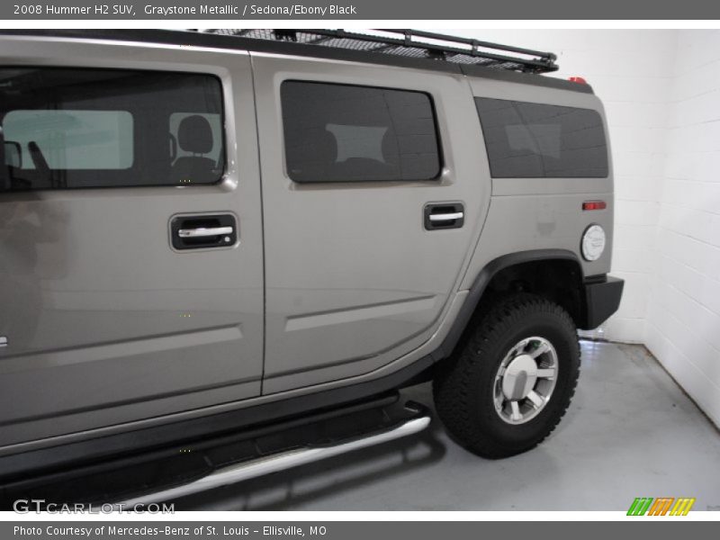 Graystone Metallic / Sedona/Ebony Black 2008 Hummer H2 SUV