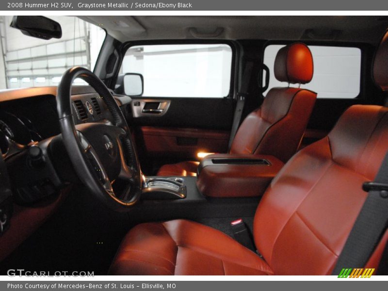 Graystone Metallic / Sedona/Ebony Black 2008 Hummer H2 SUV